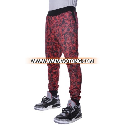 Flower Sublimated Jogger Pants.