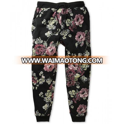 Flowers design Custom Sublimated Trousers