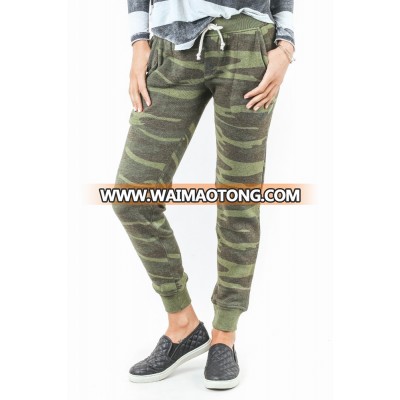 camouflage sublimation printed legging/ legging/ blue camouflage legging/ fashion seamless women plus size leggings spandex tigh